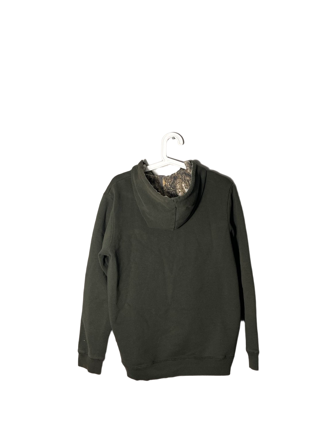 Real tree zip up sweater