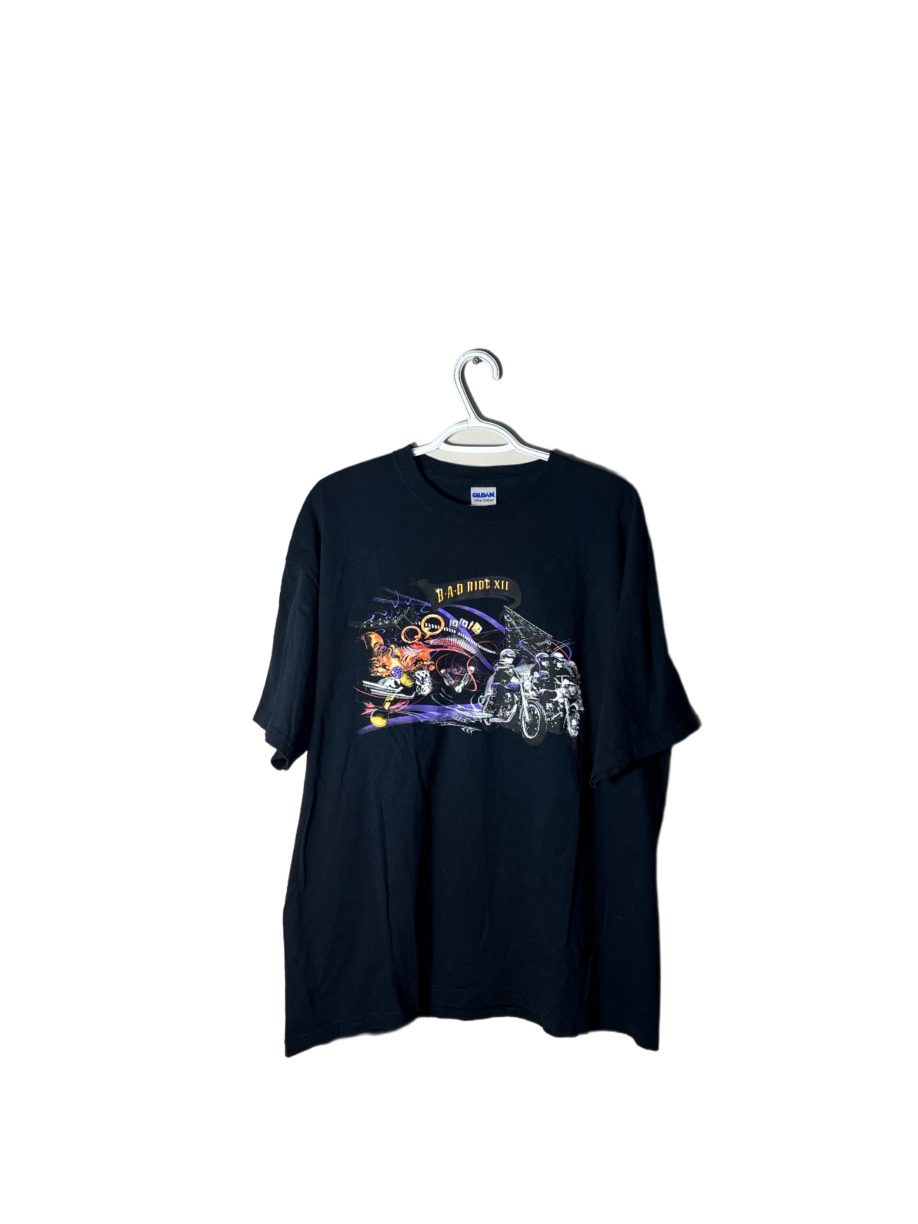 Vintage Motorcycle graphic T shirt