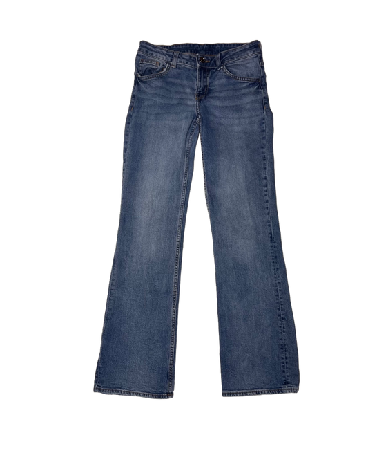 Women's Boot cut Low rise blue Jeans