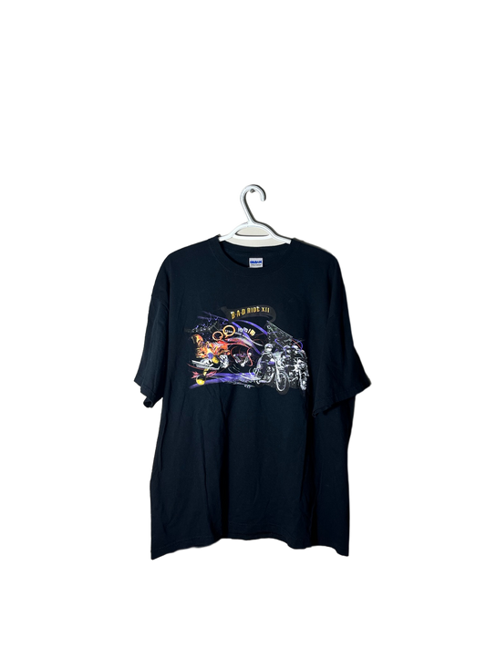 Vintage Motorcycle graphic T shirt