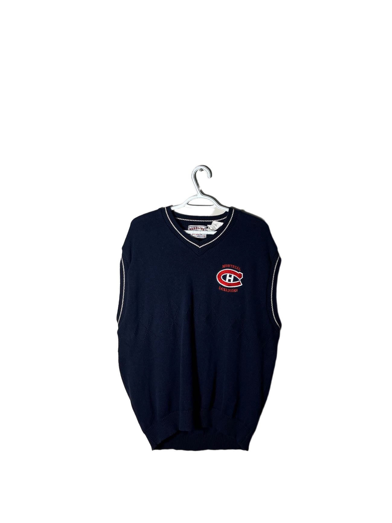 Vintage Montreal Canadians sweater vest