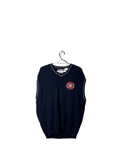 Vintage Montreal Canadians sweater vest