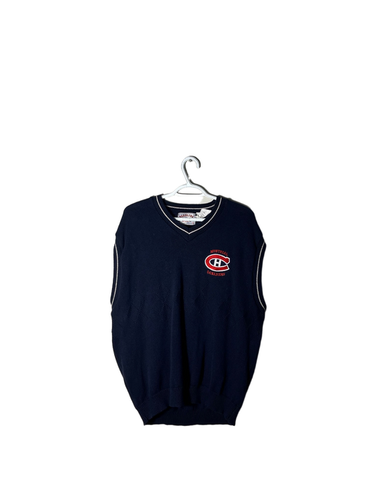 Vintage Montreal Canadians sweater vest